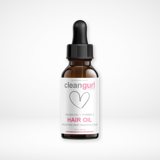 Clean Gurl Hair Oil with Argan + Vitamin E