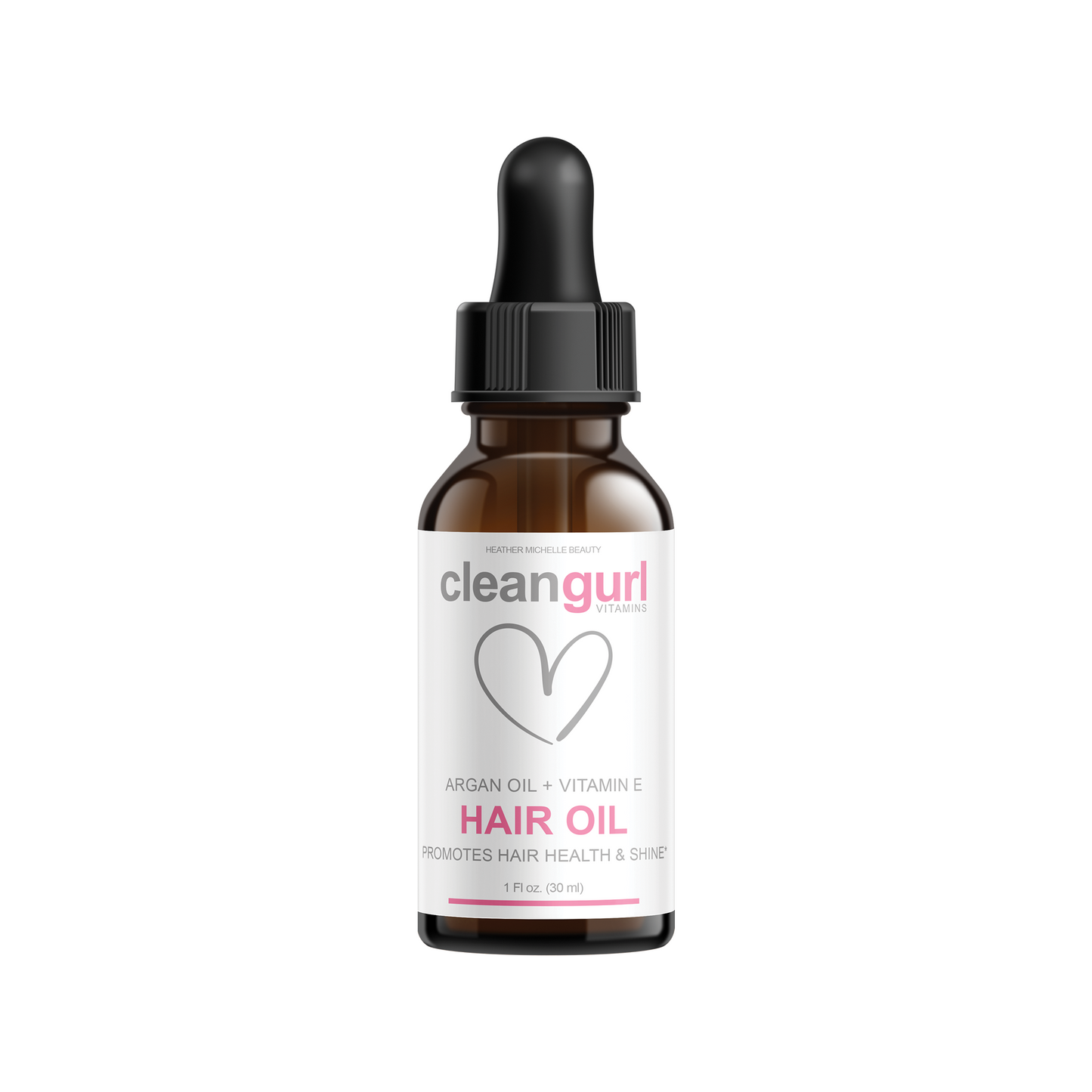 Clean Gurl® Hair Oil with Argan + Vitamin E