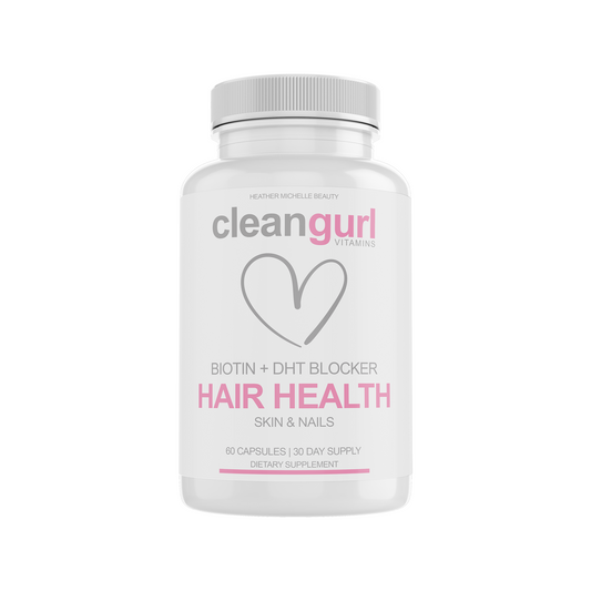 Clean Gurl® Hair Vitamins with Biotin + DHT Blocker