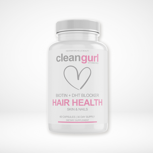 Clean Gurl Hair Vitamins with Biotin + DHT Blocker
