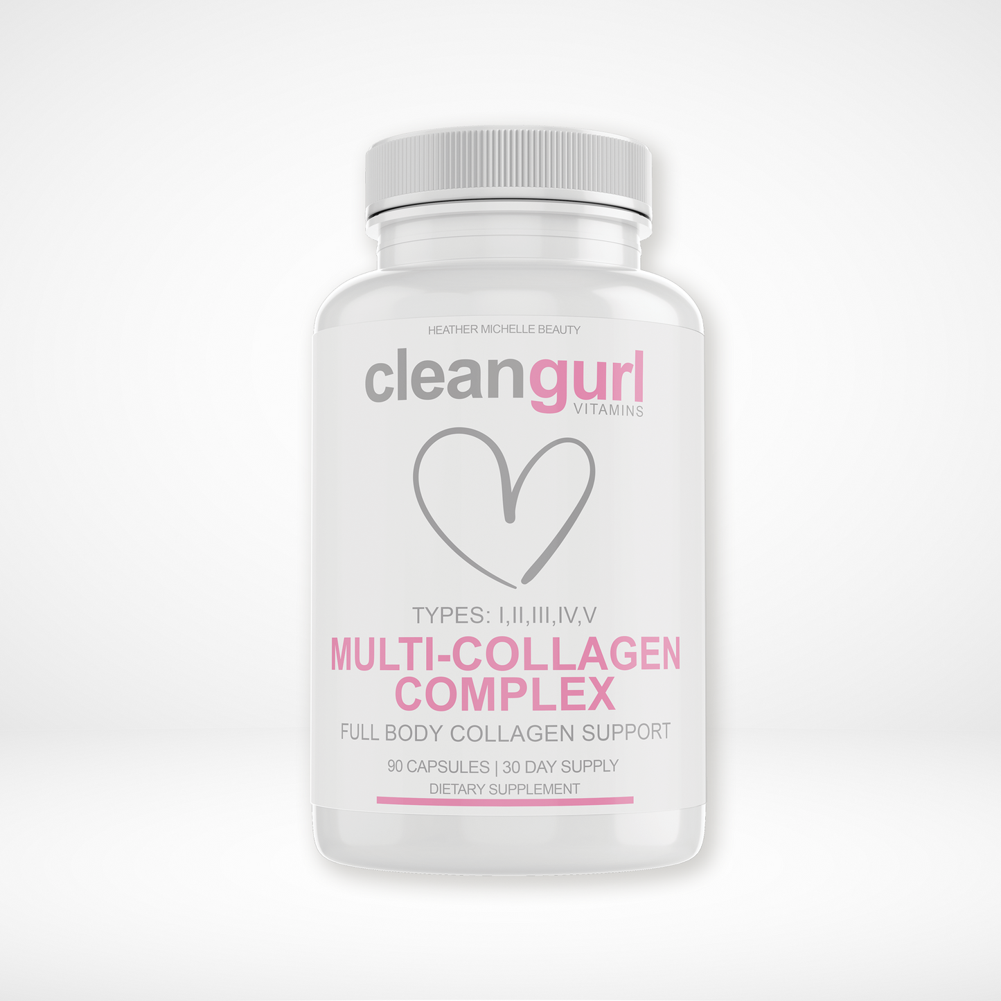 Clean Gurl Multi-Collagen Vitamins I,II,III,V,X