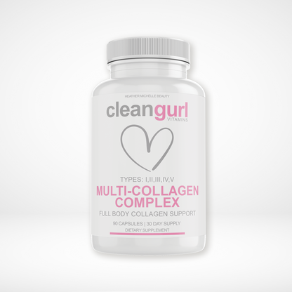 Clean Gurl Multi-Collagen Vitamins I,II,III,V,X